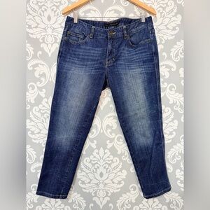 4/$25 • Calvin Klein Dark Wash Crop Jeans